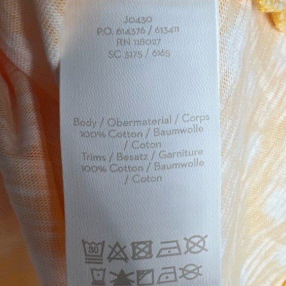 BODEN Bethany Jersey Happy Star Spot Ruffle Spring Cotton Dress Size 8 - Picture 9 of 9